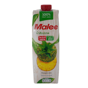 Nước ép dứa Malee hộp 1L