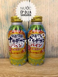 Nước Ép Dứa Sangaria Nata De Coco 380G (Thùng 24)