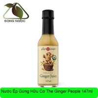 Nước Ép Gừng Hữu Cơ The Ginger People 147ml - Sử dụng pha nước ấm trà gừng - Có thể uống trực tiếp