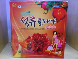 Nước ép lựu Collagen Ganghwa Pomegranate Collagen 1000 30 gói