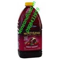 Nước ép lựu nam việt quất Northland 2l84