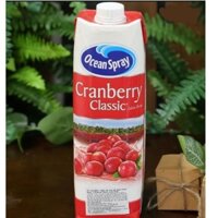 Nước Ép Nam Việt Quất hiệu Ocean Spray chai 1L (date mới) label mới