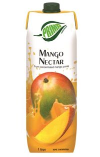 Nước ép nectar xoài 35% Prima hộp 1L