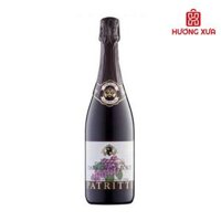 Nước ép Nho đen có ga Patritti không đường 750ml