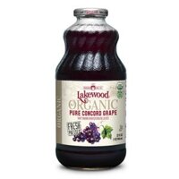 Nước ép nho hữu cơ nguyên chất Lakewood 946ml