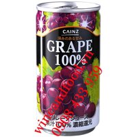 Nước ép Nho nguyên chất Cainz 190g