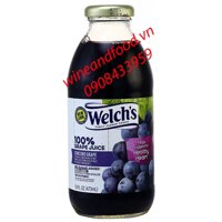 Nước ép nho nguyên chất Welch's 473ml