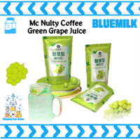 Nước ép nho xanh nguyên chất Hàn Quốc, Nước ép dinh dưỡng nho xanh Mc Nulty Coffee (190ml x 10 gói)