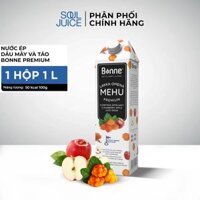 Nước ép quả dâu mây và táo Bonne 1 lít