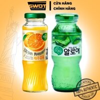 Nước ép Quýt và Nha Đam Woongjin Hàn Quốc 180ml, Nước ép trái cây tươi giàu dinh dưỡng, thơm ngon