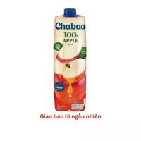 Nước ép táo 100% Chabaa hộp 1L (1 Hộp)