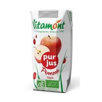 Nước Ép Táo Hữu Cơ Vitamont Hộp 200ml