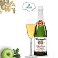 Nước Ép Táo Xanh Martinelli's Sparkling Cider Apple (750ml x 8) 03/2025