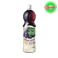 Nước Ép Trái Cây Hàn Quốc WOONGJIN - Vị Nho Đen 1.5L