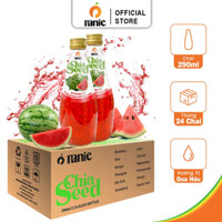 Nước ép trái cây hạt chia Panie 290ml vị Dưa hấu - Thùng 24 chai