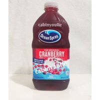 Nước Ép Trái Cây Nam Việt Quất Thượng Hạng Cranberry Syrup chai 1,89 Lít