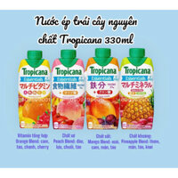NƯỚC ÉP TRÁI CÂY NGUYÊN CHẤT TROPICANA 330ml