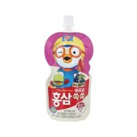 Nước ép trái cây Paldo Pororo hồng sâm vị nho & việt quất 100 ml (từ 1 tuổi)