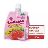 Nước ép trái cây thạch collagen Jele túi 150g