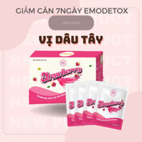 NƯỚC ÉP TRÁI CÂY VỊ DÂU TÂY - DETOX giam cap toc 7ngay - FREESHIP _ TẶNG CHAI PHA