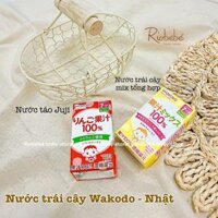 Nước ép trái cây Wakodo Nhật cho bé từ 7 tháng trở lên