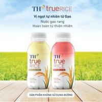 Nước gạo rang va gao lut Th true rice thùng 24 chai 300ml