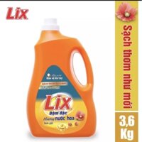 Nước giặc Lix hương nước hoa Cam 3,6kg