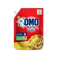nước giặc ômô matic hương nước xã vãi comfo bịt.2kg đậm đặc hương thơm khán khuẩn khử mùi cho áo quần sạch bón trắng sán