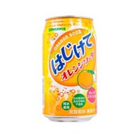 Nước Giải Khát Có Gas: Nước Soda Cam Sangaria 350ml