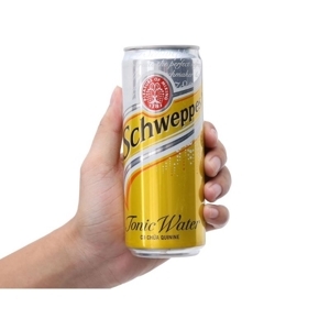 Nước giải khát có gas Schweppes Tonic - 330ml, 24 lon