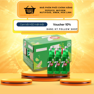 Nước Giải Khát Có Gaz 7 Up Thùng 24 Lon x 330ml