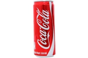 Nước giải khát Coca Cola sleek can 330ml