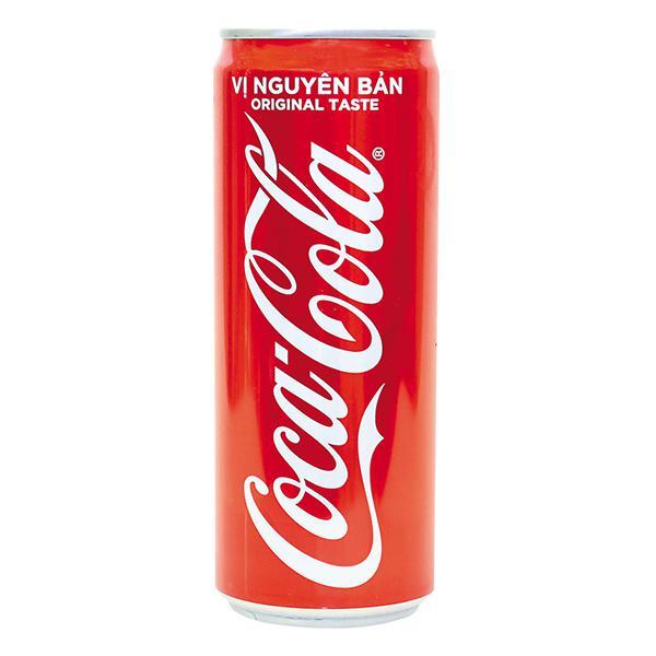 Nước giải khát Coca Cola sleek can 330ml