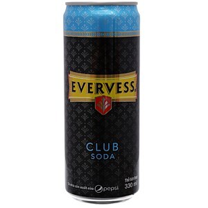 Nước giải khát Evervess Soda Lon 330 ml