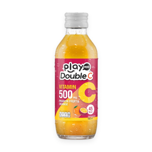 Nước giải khát vị chanh dây và cam PlayMore Double C chai 160ml