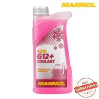 Nước Giải Nhiệt MANNOL 4212 Coolant G12+ Chai 1Kg Ready-To-Use-Antifreeze Chống oxy hóa, giúp tản nhiệt