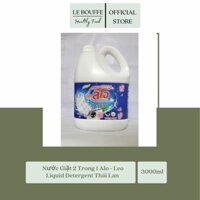 Nước Giặt 2 Trong 1 Alo - Leo Liquid Detergent Thái Lan - 3000ml