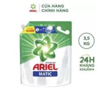 Nước giặt ariel 3.6kg xanh lá