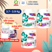 Nước Giặt ARIEL Chuyên Dụng Cho Máy Giặt Cửa Trước Ngăn Ngừa Lem Màu Hương Nắng Sớm Túi 3.7KG/3.9KG
