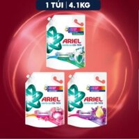 Nước Giặt ARIEL Chuyên Gia Cửa Trên Ngăn Lem Màu Hương Downy Nắng Sớm/ Nước Hoa/ Oải Hương Túi 4.1kg