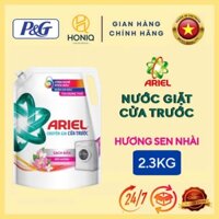 Nước Giặt Ariel Cửa Trước 2.3kg Hương Sen Nhài Sạch Sâu Lưu Hương Lâu