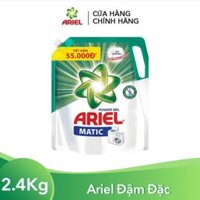 Nước Giặt Ariel Đậm Đặc Dạng Túi 2.4kg