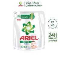 Nước giặt Ariel dịu nhẹ cho da nhạy cảm túi 2.1kg