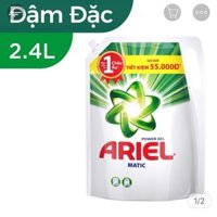 Nước Giặt Ariel Matic đậm đặc Dạng Túi 2.4kg