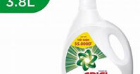 Nước giặt ARIEL sạch nhanh 3.8kg