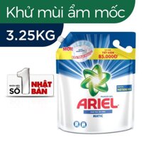 Nước Giặt Ariel Tui 3.25L Khử Mùi Ẩm Mốc