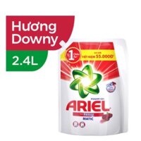 Nước giặt Ariel xanh tím hồng