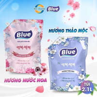 Nước Giặt Blue Hàn Quốc 2KG [Hoả Tốc] Hương Nước Hoa, Thảo Mộc -Tiết kiệm thêm thơm, an toàn cho làn da