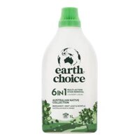 Nước Giặt Cao Cấp Chiết Xuất Cam, Bạc Hà & Cây Sim, 6 in 1 Laundry Liquid, Bergamot, Mint Leaf & Myrtle, 30 Lần Giặt (1L) - EARTH CHOICE