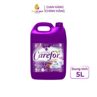 Nước giặt Carefor Hương hoa lan Chính hãng Giữ màu - Bền vải 5 lít